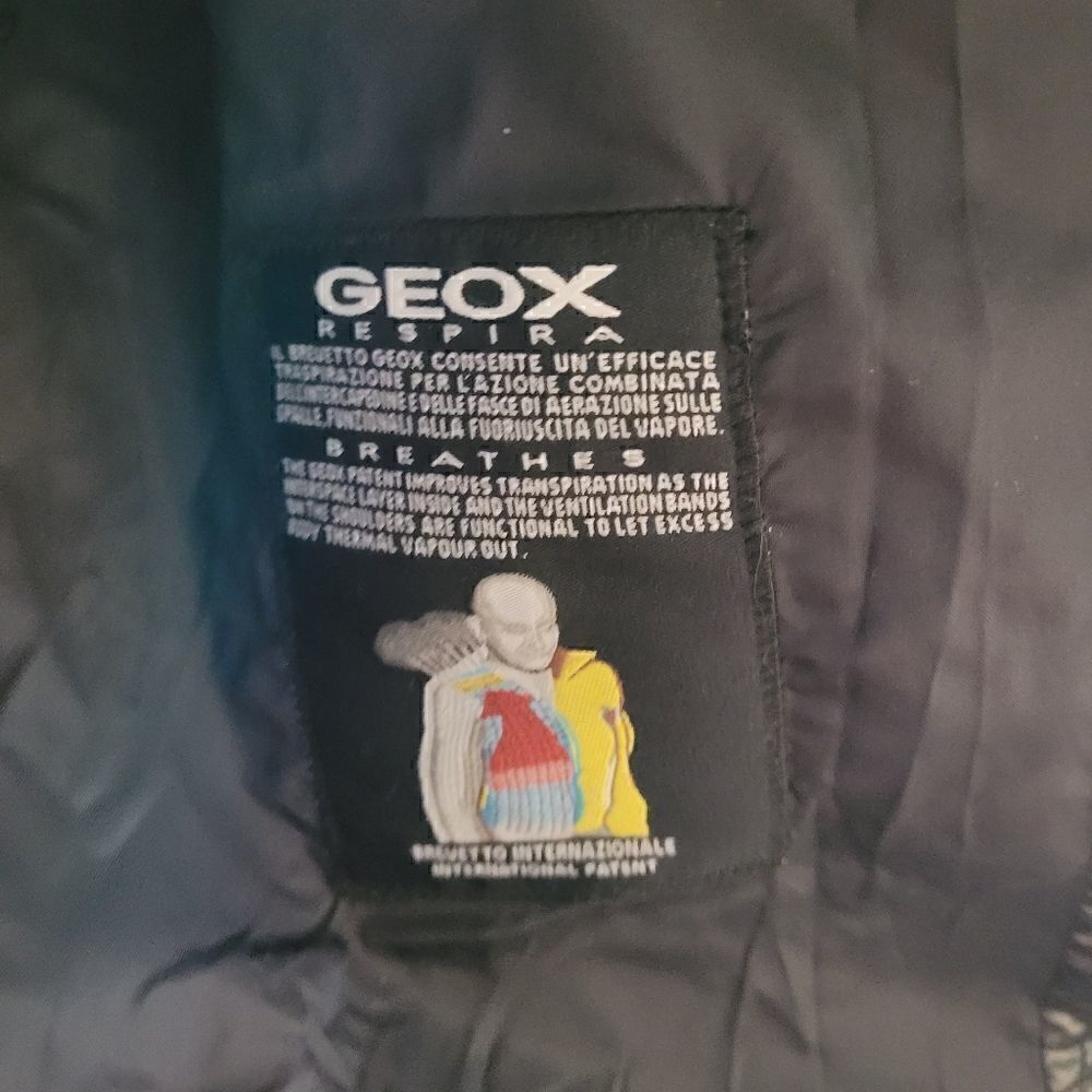 Geox respira black jacket   - Picture 5 of 8